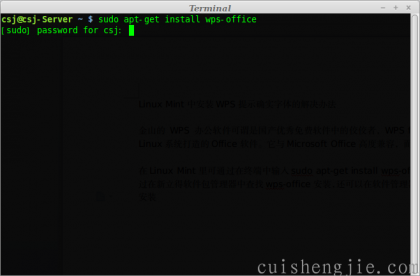 Linux Mint中WPS提示缺少wingding、webdings等字体的解决办法
